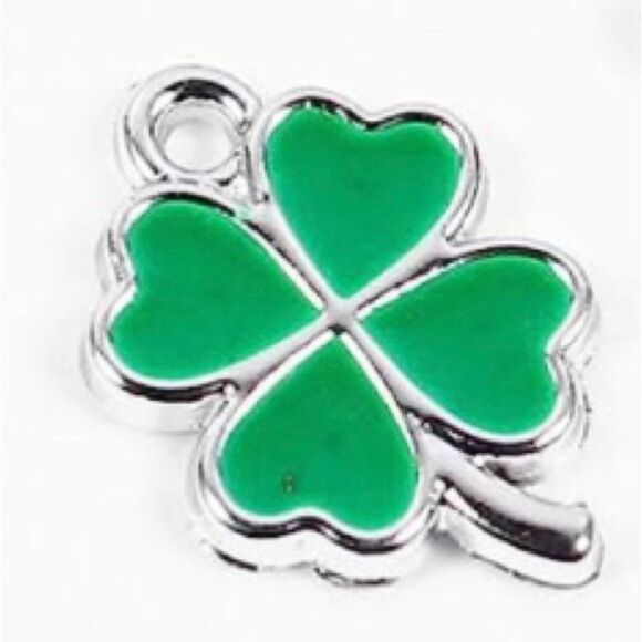 NWOT. Lucky Four-Leaf Clover Keychain/Accessory. Makes a perfect gift!​ - Picture 2 of 5